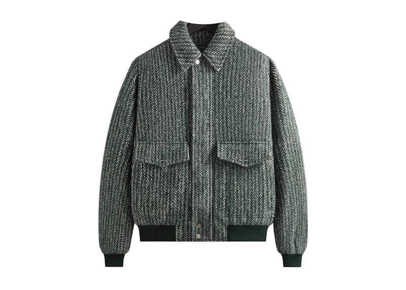Kith Herringbone Hawthorne Flight Jacket Stadium