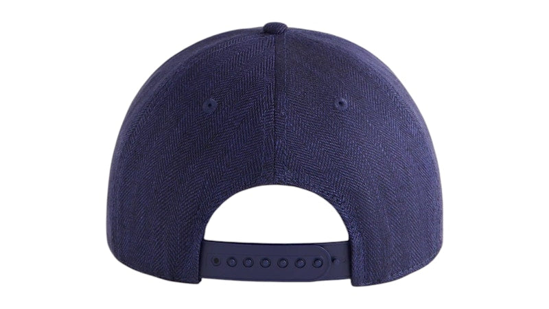 Kith Herringbone Snap Aaron Classic Cap Nocturnal