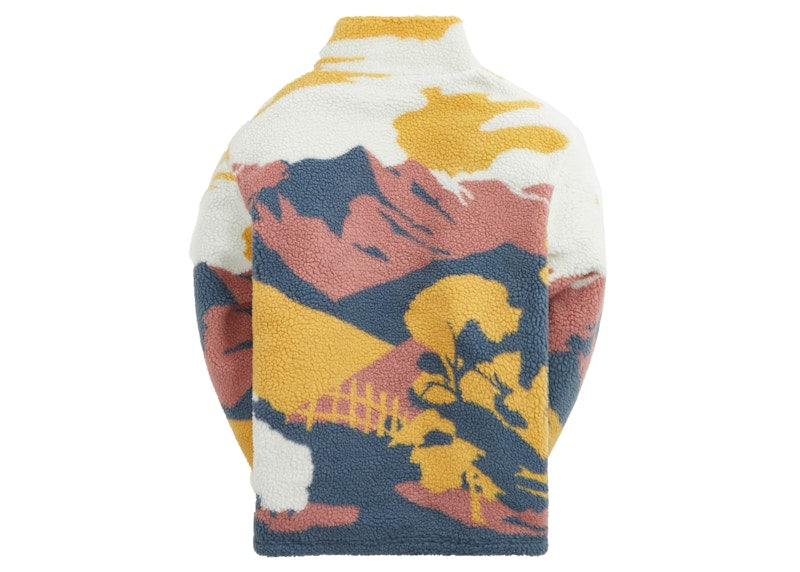 Kith Hillside Claremont Sherpa Quarter Zip French Clay