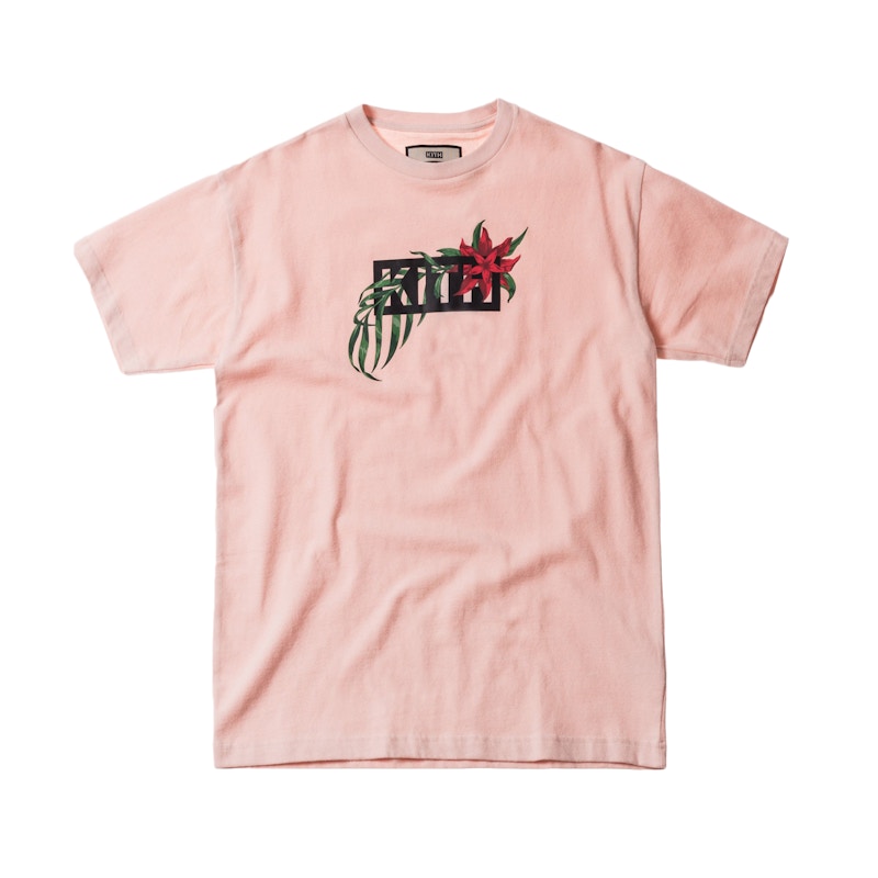 Kith In Bloom Classic Logo Tee Pink