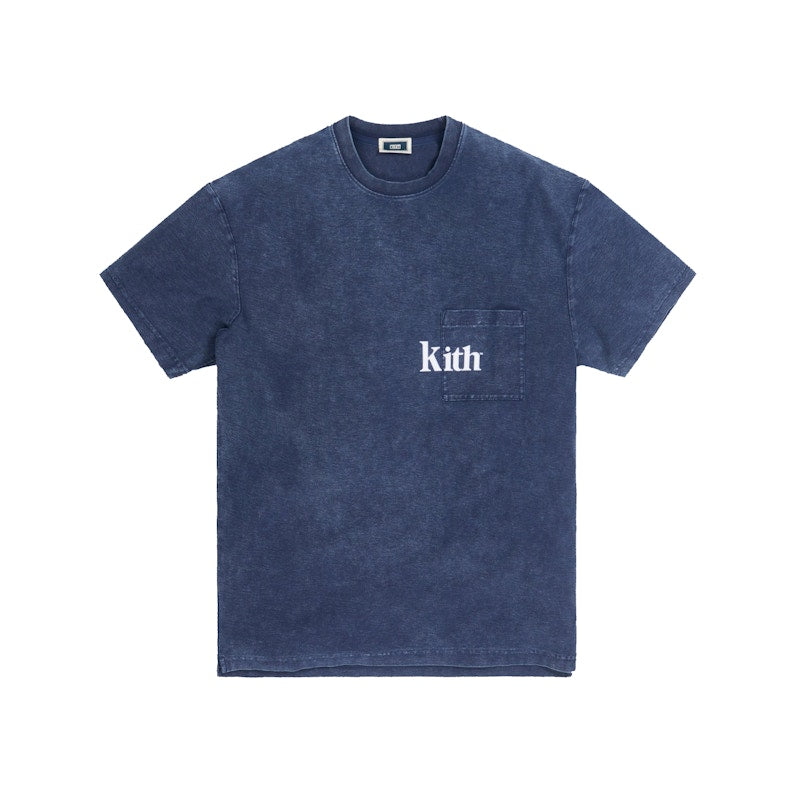 Kith Indigo Quinn Tee Dark Indigo