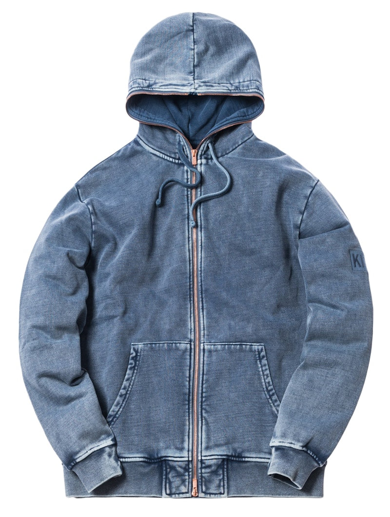 Kith Indigo Williams Hoodie Medium Indigo