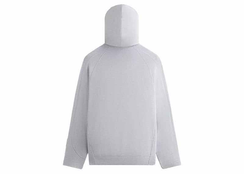 Kith Interlock Bleecker Hoodie Light Heather Grey