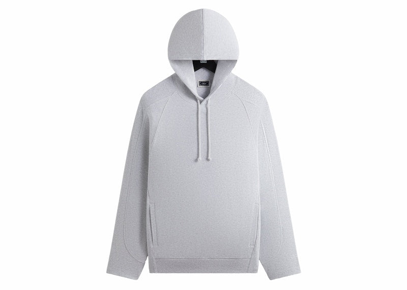Kith Interlock Bleecker Hoodie Light Heather Grey