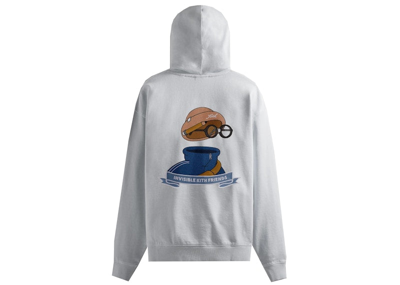 Kith Invisible Friends Hoodie White