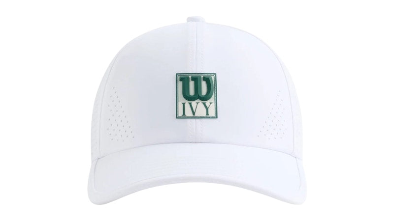 Kith Ivy Wilson Laser Cut Perforated Cap White