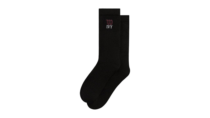 Kith Ivy Wilson Performance Crew Socks Black