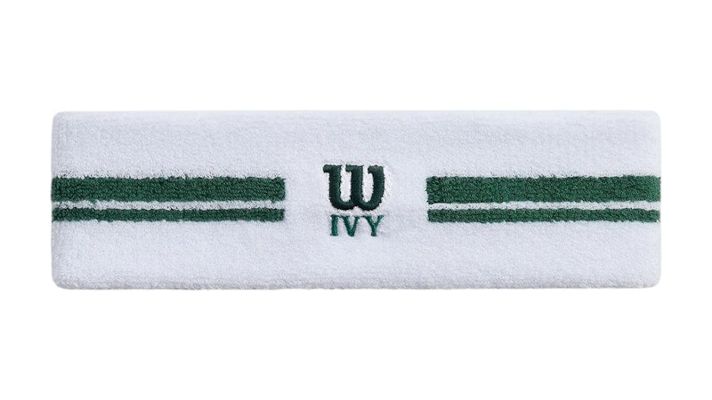 Kith Ivy Wilson Terry Stripe Headband White