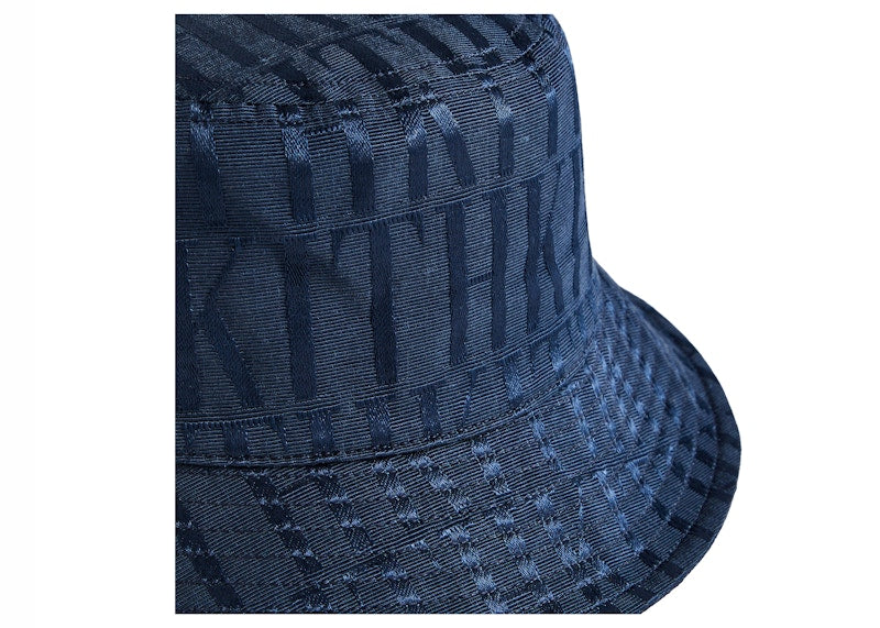Kith Jacquard Faille Dawson Bucket Hat Nocturnal