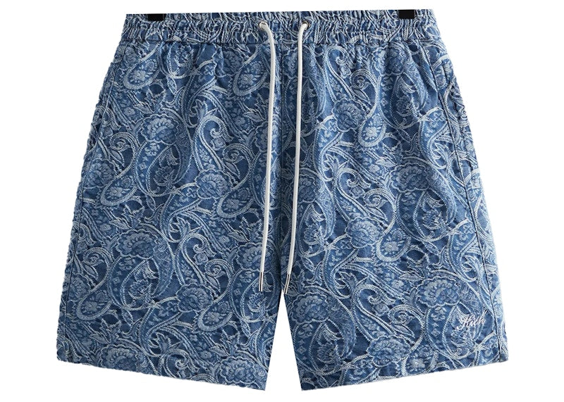 Kith Japanese Indigo Paisley Active Short Indigo