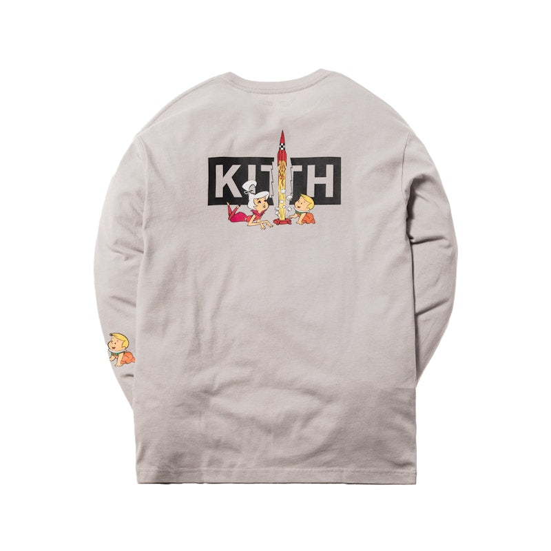 Kith Jetsons Rockets L/S Tee Grey
