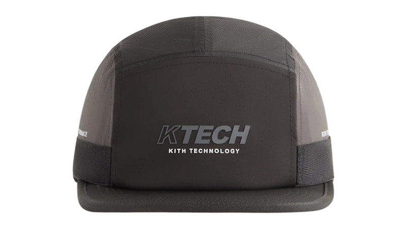 Kith K-Tech Ripstop Collapsible Griffey Camper Cap Black