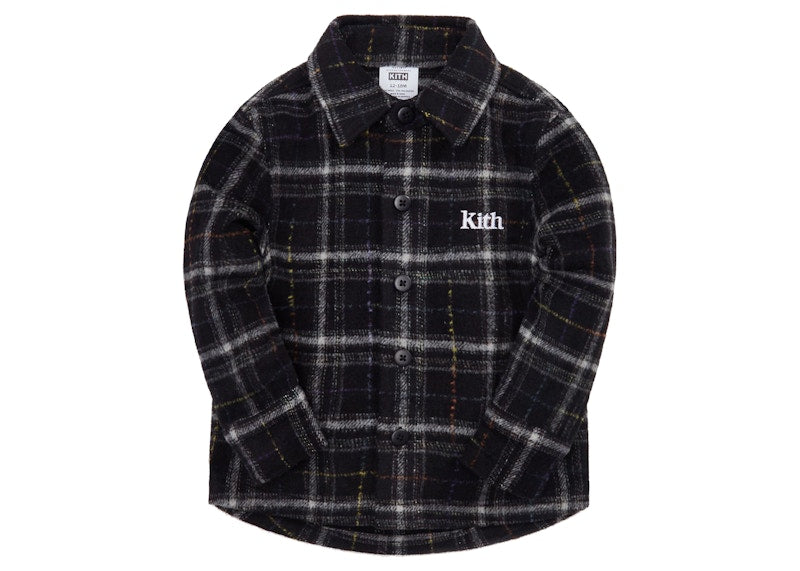 Kith Kids Baby Button Down Black
