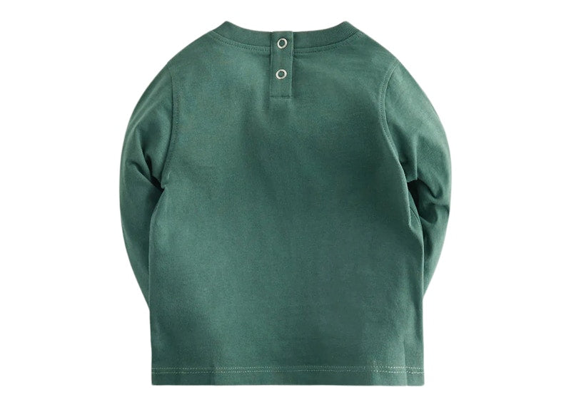 Kith Kids Baby Classic Long Sleeve Tee Jungle Green