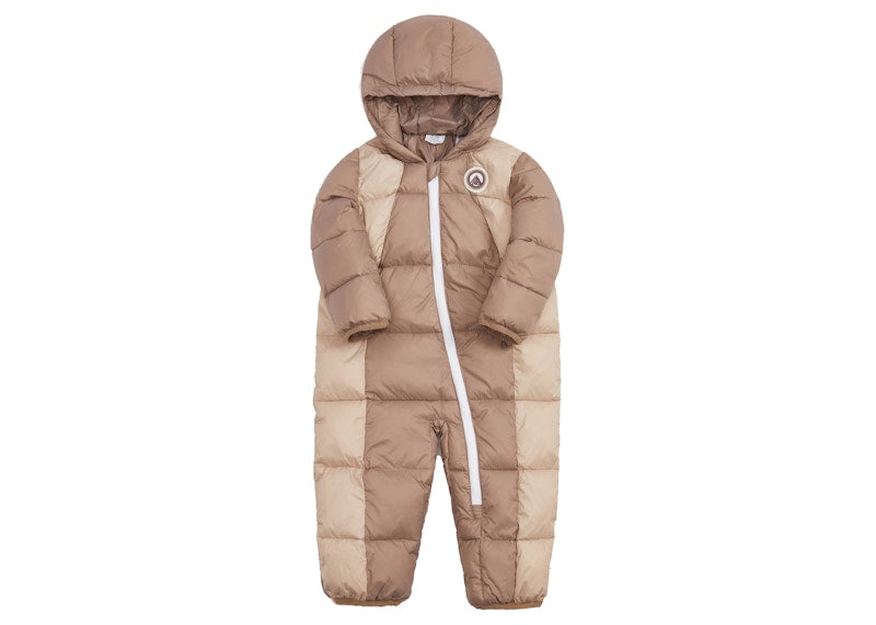 Kith Kids Baby Puffer Coverall Quicksand