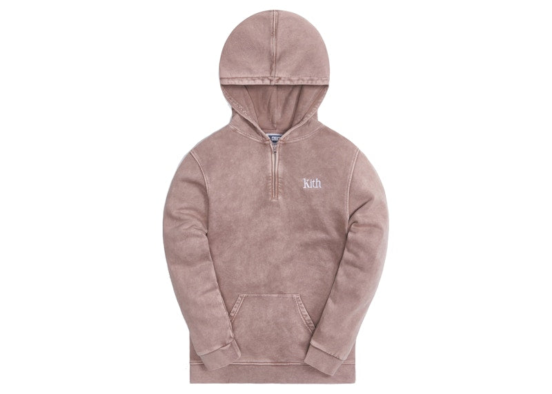 Kith Kids Classic Serif Harrison Hoodie Dusty Mauve