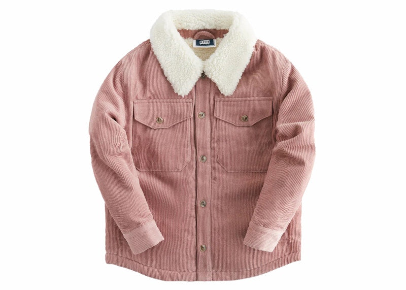 Kith Kids Classics Corduroy Shacket Dusty Mauve