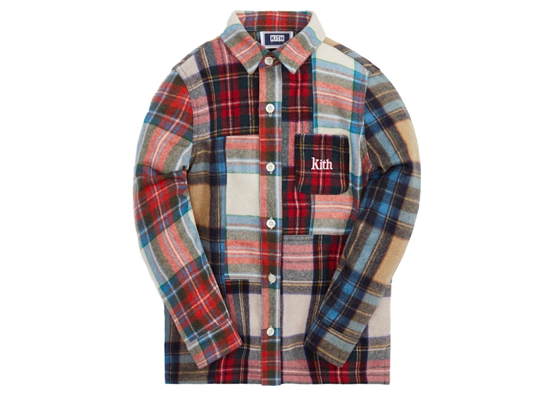 Kith Kids Flannel Blocked Ginza Bergamot