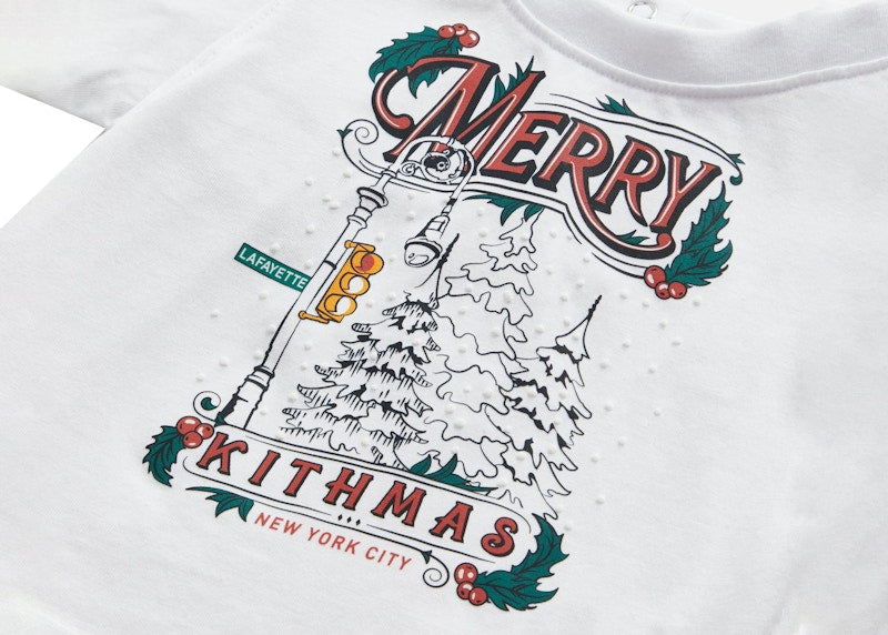 Kith Kids Kithmas Tee White