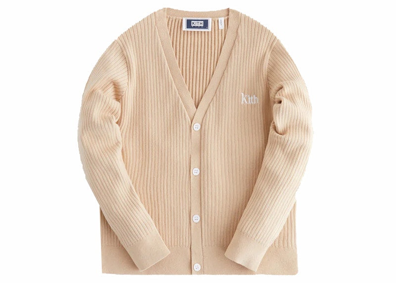 Kith Kids Knit Rib Cardigan Birch
