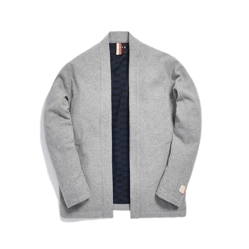 Kith Kimono Blazer Jacket Light Heather Grey