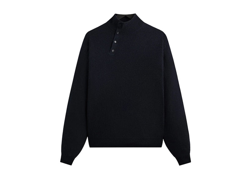 Kith & Kin Cashmere Cyrus Turtleneck Ink