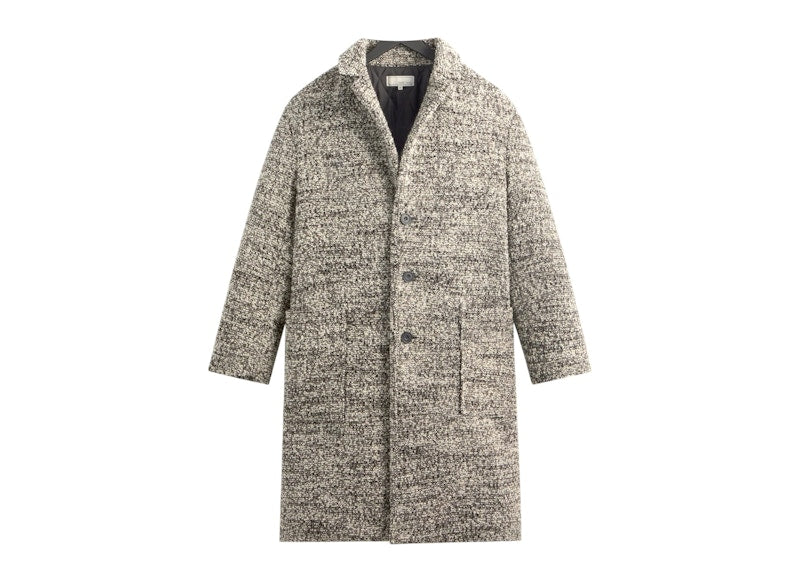 Kith & Kin Plush Boucle Bergen Coat Hallow