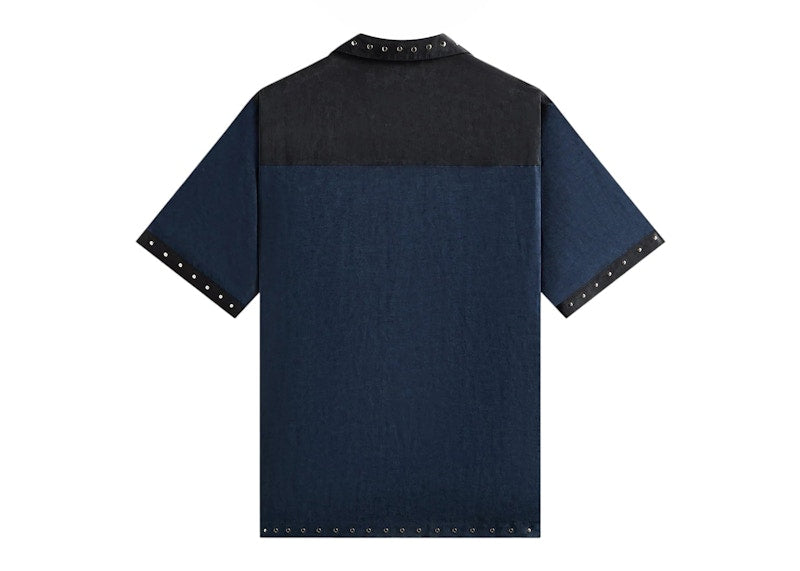 Kith Kin Sawyer Short Sleeve Camp Collar Shirt Nocturnal