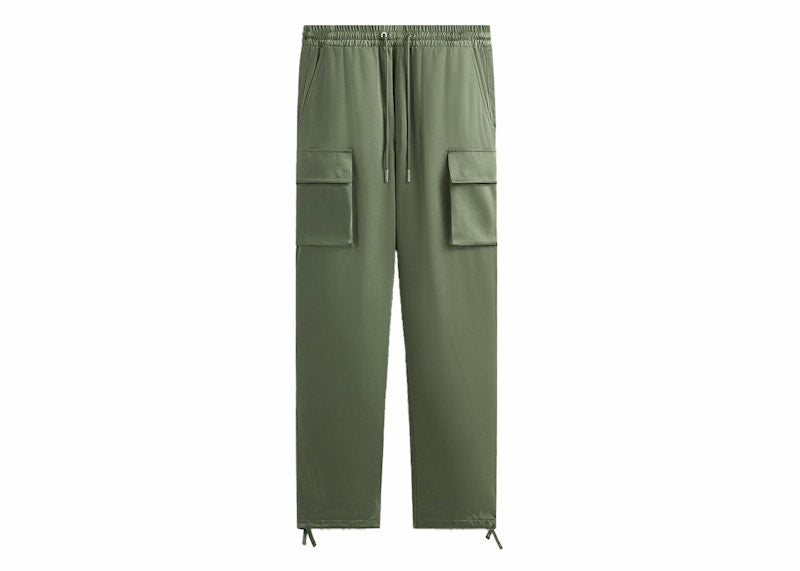 Kith & Kin Washed Satin Kelvin Parachute Pant Bay Breeze