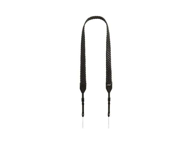 Kith Kithmas Braided Leather Camera Strap Black