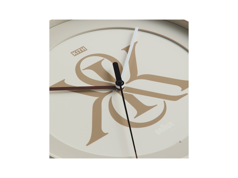 Kith Kithmas Braun Wall Clock Waffle