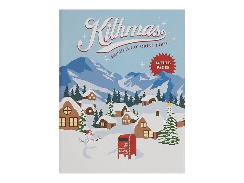Kith Kithmas Coloring Book Multicolor