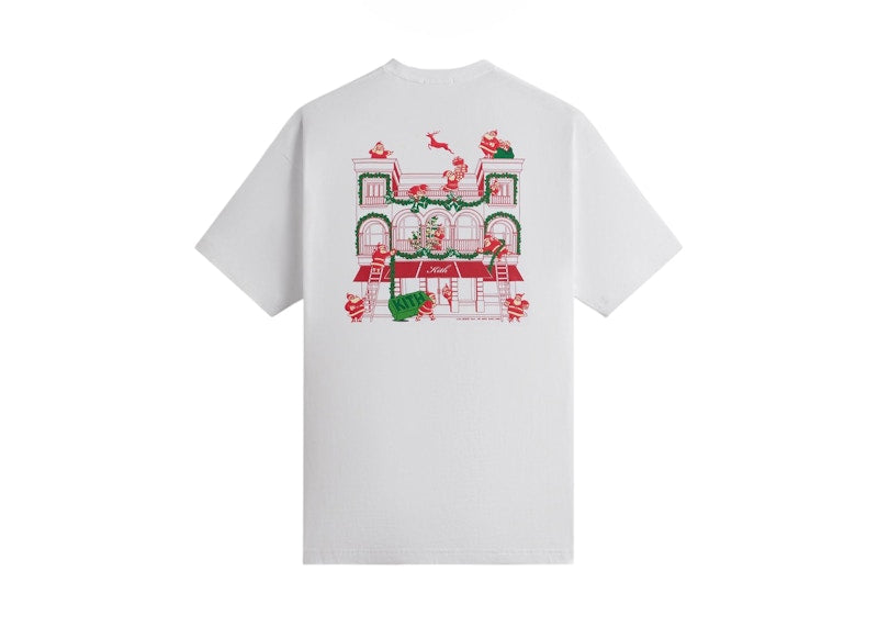Kith Kithmas Comic Santa Rodeo Tee White