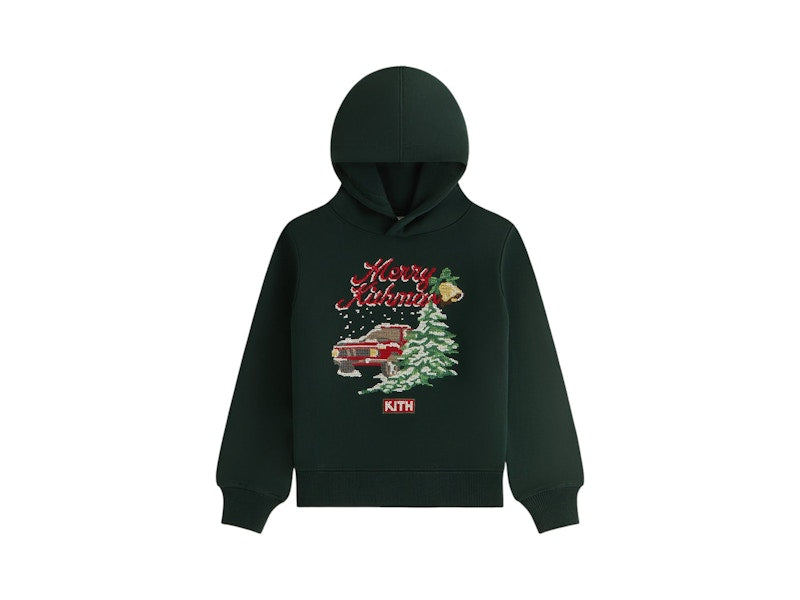 Kith Kithmas Kids Needlepoint Williams Hoodie Stadium