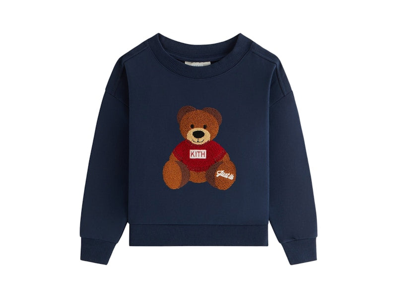 Kith Kithmas Kids Teddy Nelson Crewneck Nocturnal