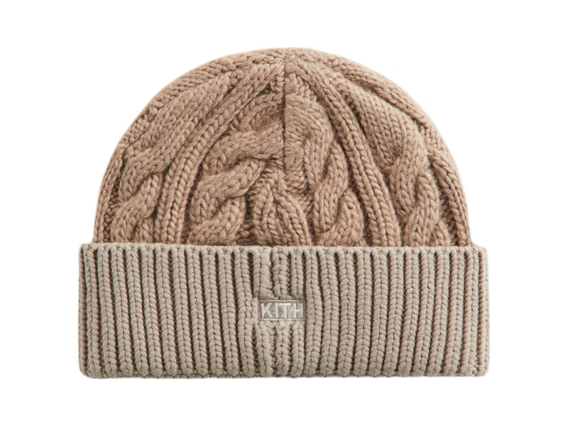Kith Kithmas Leather Crest Mia Beanie Factor