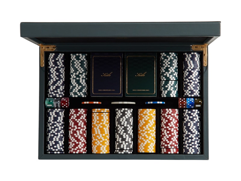 Kith Kithmas Monogram Jacquard Poker Set Machine