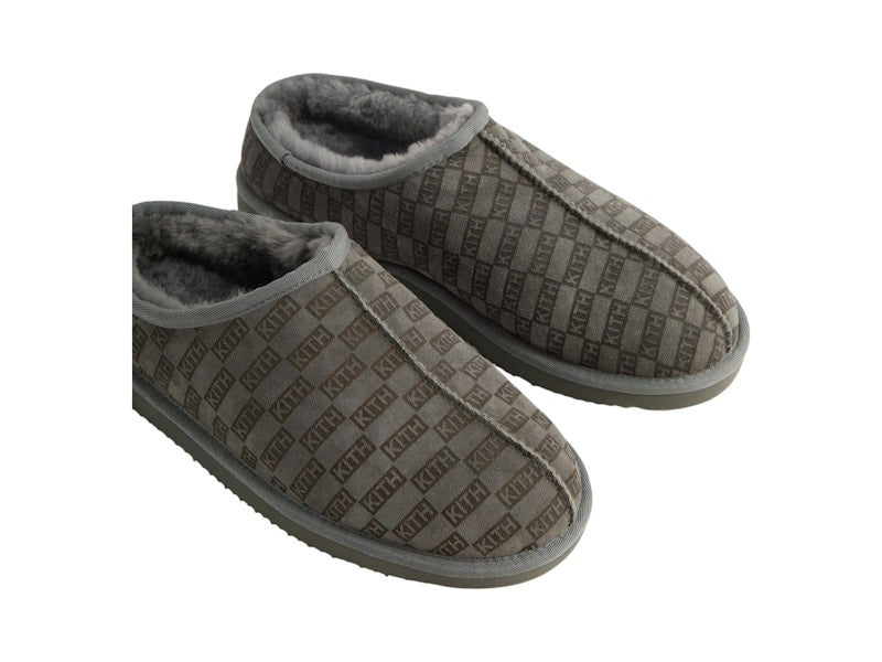 Kith Kithmas Monogram Shearling Slippers Idea