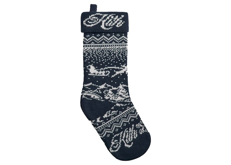 Kith Kithmas Stocking Nocturnal/White