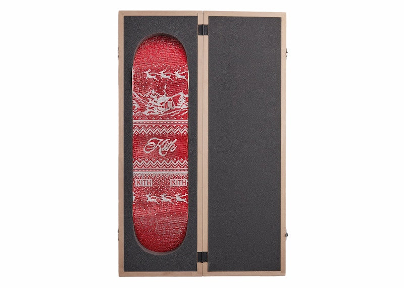 Kith Kithmas Swarovski Crystals Skateboard Deck Fury