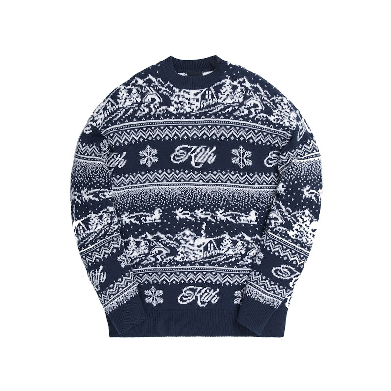 Kith Kithmas Sweatshirt Navy