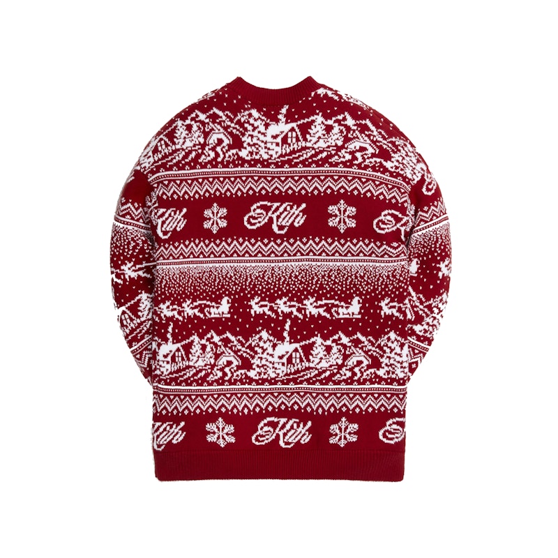 Kith Kithmas Sweatshirt Red