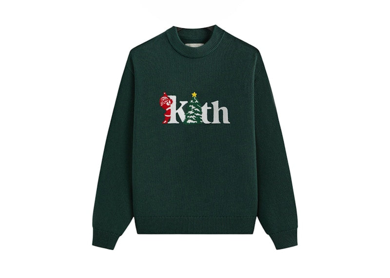 Kith Kithmas Tree Crewneck Sweater Stadium
