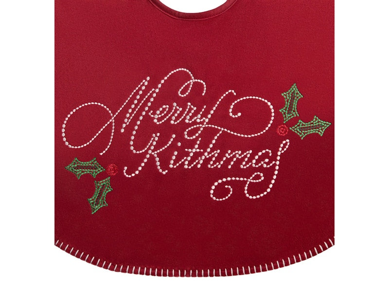 Kith Kithmas Velvet Christmas Tree Skirt Allure