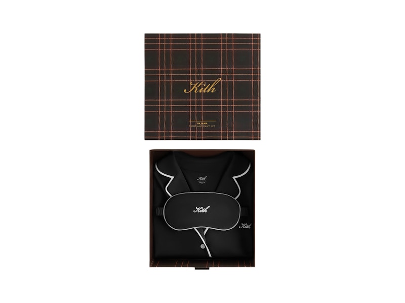 Kith Kithmas Women Pajama Set Black