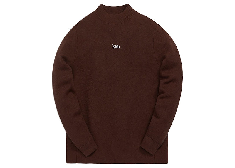 Kith L/S Mockneck Heather Saddle