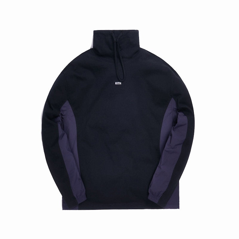 Kith L/S Pullover Heavy Jersey Black