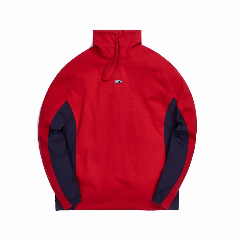 Kith L/S Pullover Heavy Jersey Red