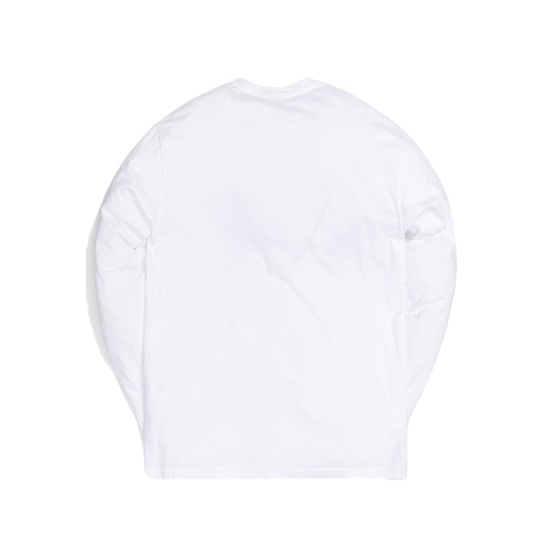 Kith L/S Serif Tee White
