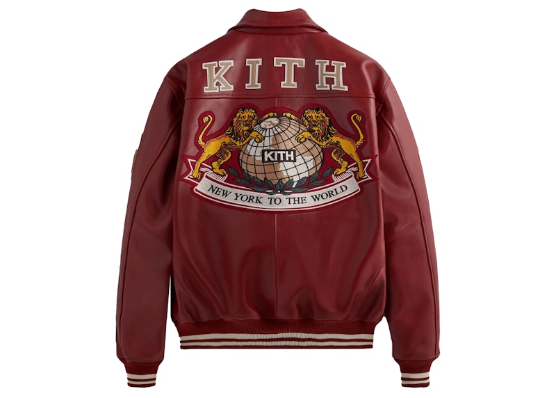 Kith Leather Coaches Jacket Allure